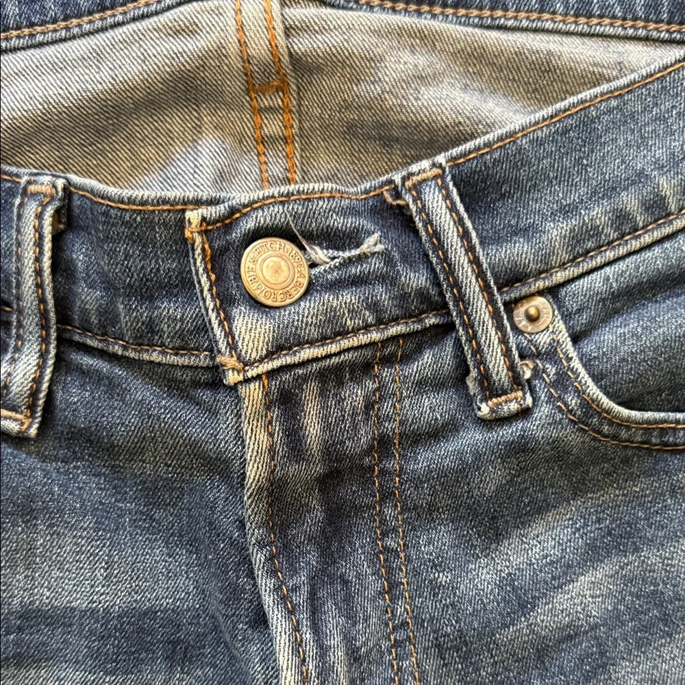 Abercrombie & Fitch Dark blue athletic slim stretch Jeans - Picture 4 of 7